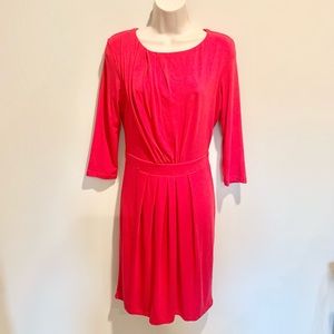 Tart bright pink stretchy dress